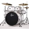 Bateria Acustica Gretsch Energy Blanca 5 Piezas